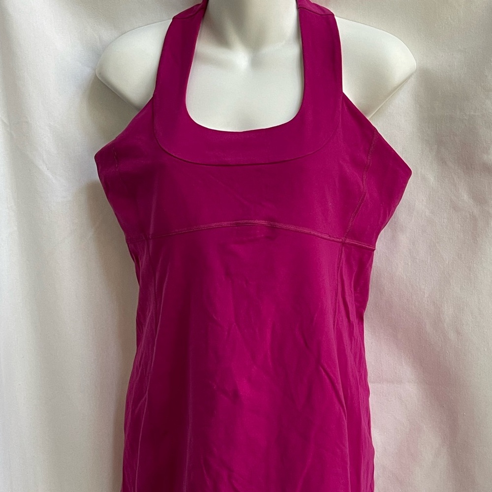 Lululemon Women's Raspberry Scoop Neck Tank 12